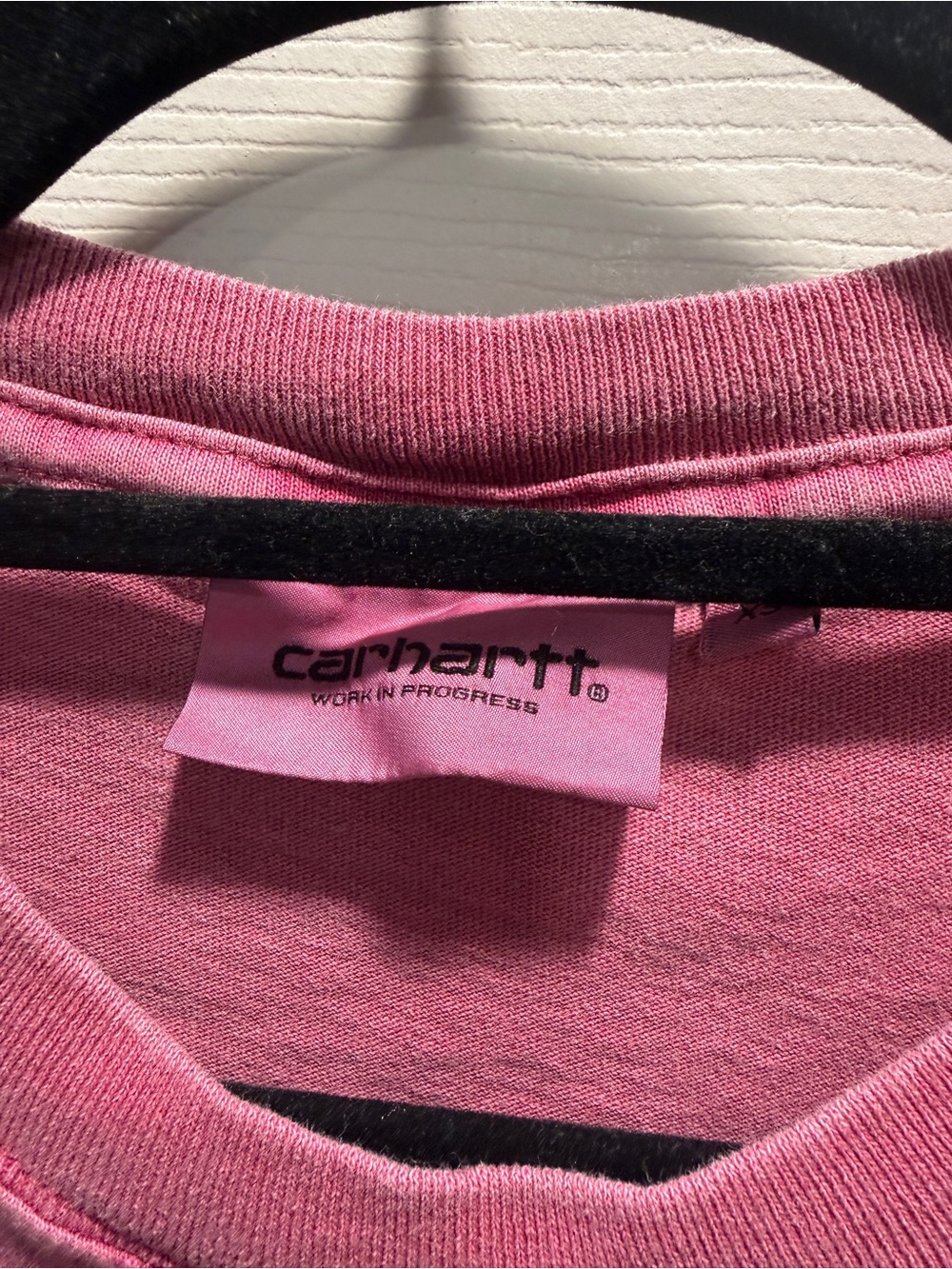 Carhartt Women’s Pink Logo T-Shirt Size XS - Picture 6 of 9